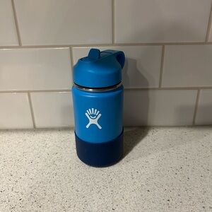 Hydro Flask Two-Tone Blue Bottle, 12 oz, Brand New